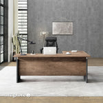 Harwood · Small L-Shaped Executive Desk