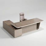 Brimley · Modern L-Shaped Executive Desk