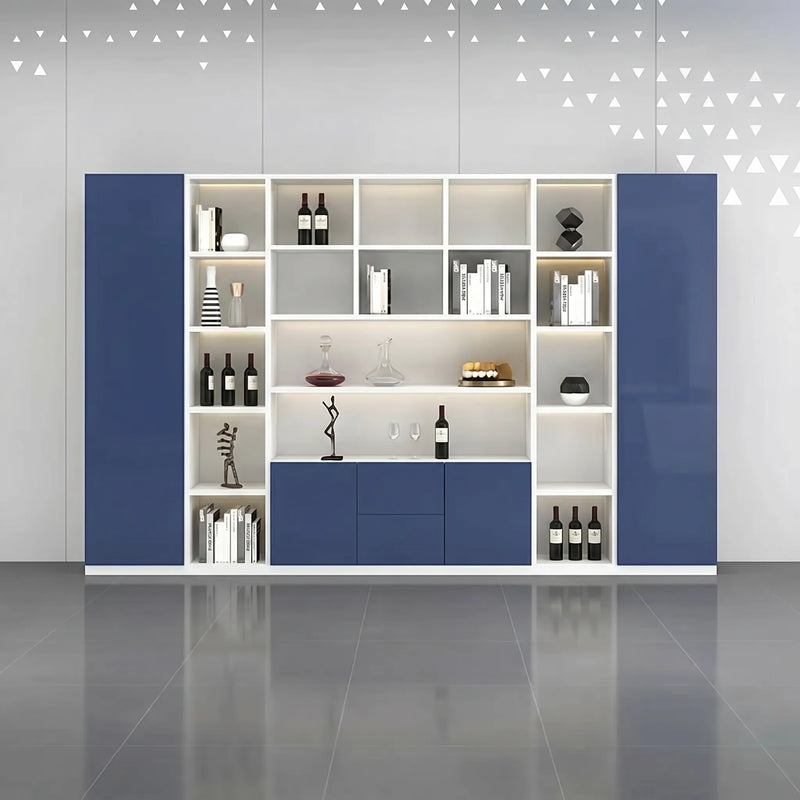 Euclid · Office Shelves w/ Integrated Lighting & Storage