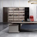 Heather · Office Shelves w/ Lighting & Wardrobe Storage