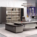 Heather · Office Shelves w/ Lighting & Wardrobe Storage