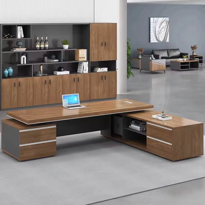 Helios · Modern L-Shaped Executive Desk