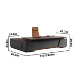 Hellen · Modern L-Shaped Executive Desk