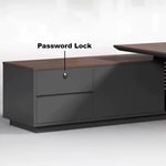 Hellen · Modern L-Shaped Executive Desk