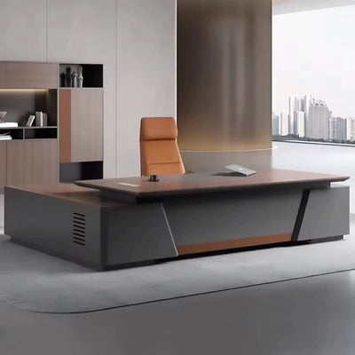 Hellen · Modern L-Shaped Executive Desk