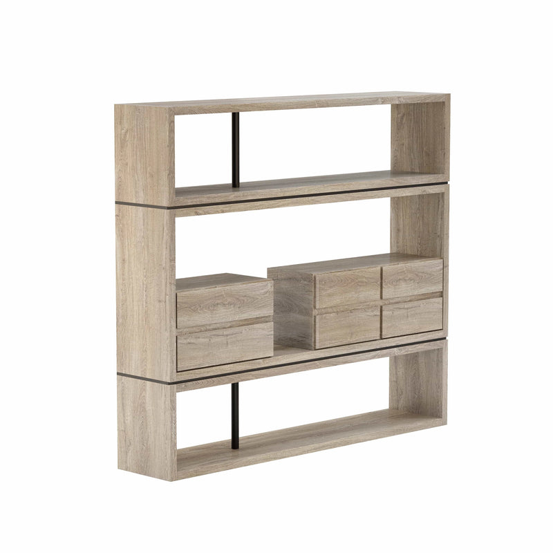 Hennessy · 79″W Open Display Office Shelves