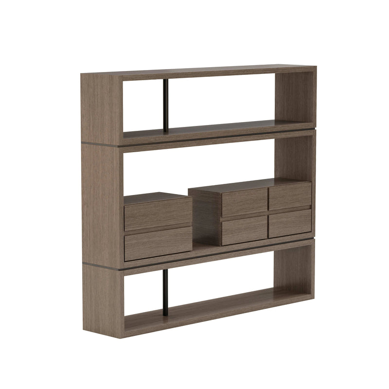Hennessy · 79″W Open Display Office Shelves