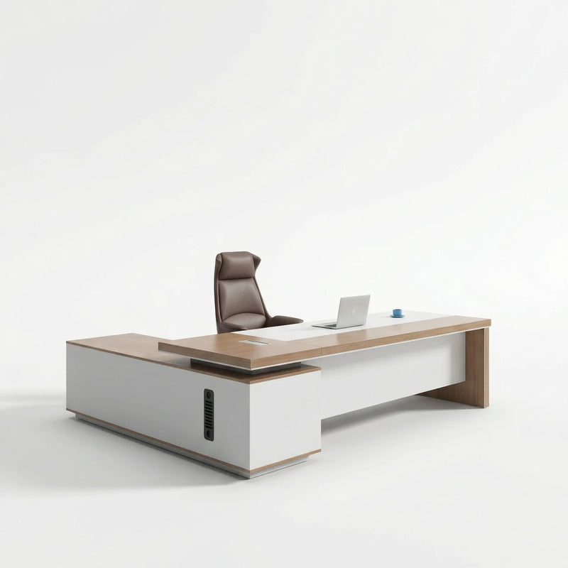 Lynx · Modern L-Shaped Executive Desk