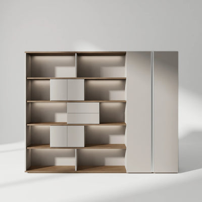 Hope · Office Shelves w/ Lighting & Storage