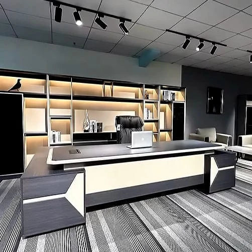 Hudson · Modern L-Shaped Executive Desk