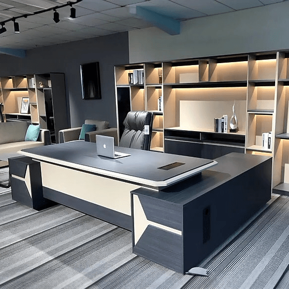 Hudson · Modern L-Shaped Executive Desk