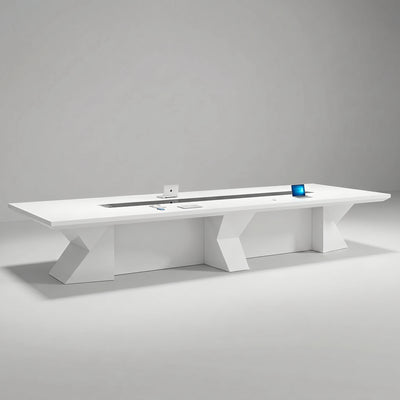 Kendrix · White Conference Room Table