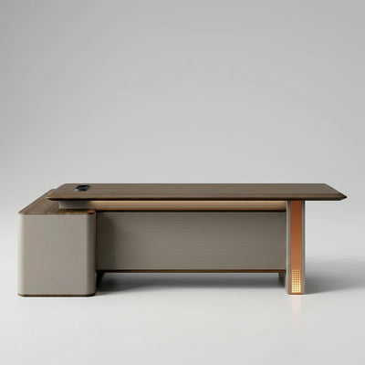 Oxley · Modern L-Shaped Executive Desk