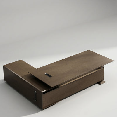 Atlee · Modern L-Shaped Executive Desk