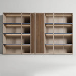 Jenkins · Office Shelves w/ Lighting & Closet