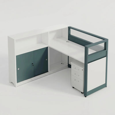 Aisley · L-Shaped Cubicle Workstation