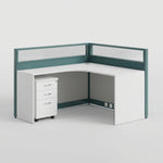 Vienna · L-Shaped Cubicle Workstation