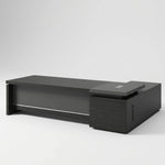 Hershey · L-Shaped Executive Desk — flipped angle