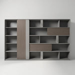 Kaithos · Office Shelves w/ Lighting & Storage