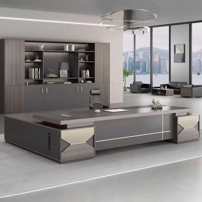 Eyer · Modern L-Shaped Executive Desk