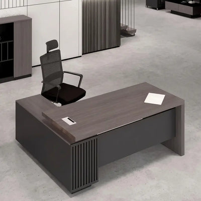 Mercer · Modern Executive L-Shaped Desk