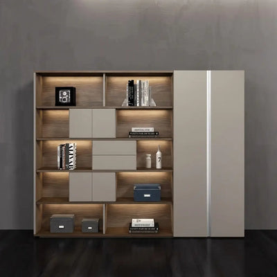 Hope · Office Shelves w/ Lighting & Storage