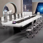 Paxum · White Conference Room Table for Executive Boardroom
