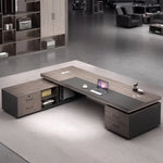 August · Modern Executive L-Shaped Desk