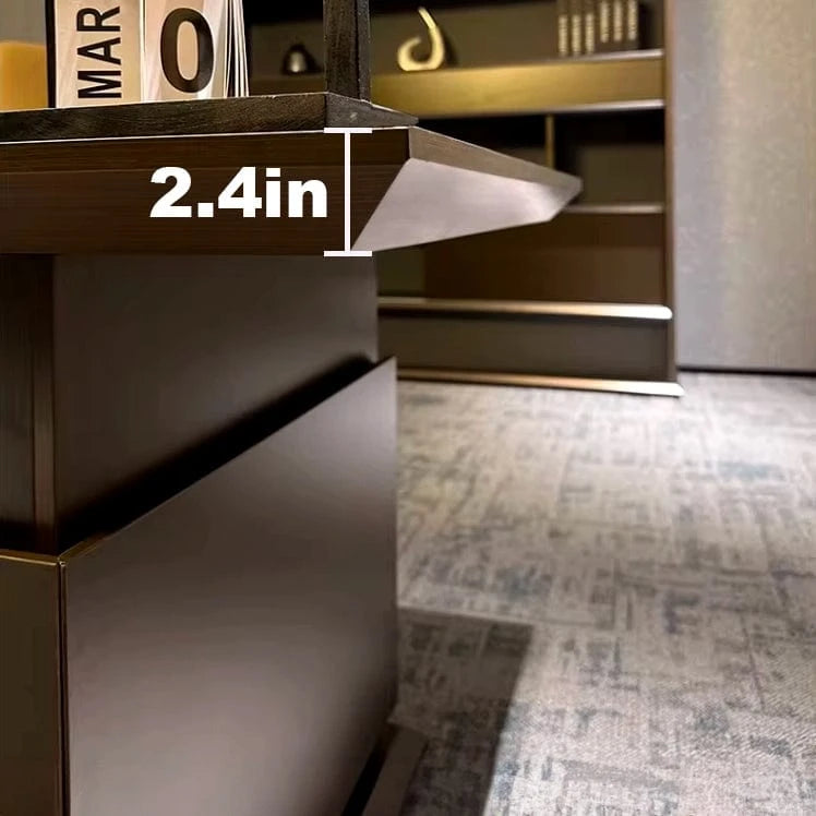 Ithaca · Modern L-Shaped Executive Desk