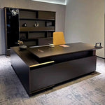 Ithaca · Modern L-Shaped Executive Desk