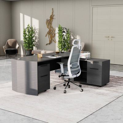 Jade · Executive Desk w/ Mobile Storage