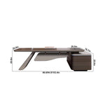 Jake · Modern L-Shaped Executive Desk