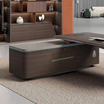 Jake · Modern L-Shaped Executive Desk