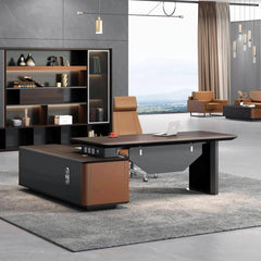 James · Modern L-Shaped Executive Desk