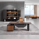 James · Modern L-Shaped Executive Desk