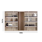 Jenkins · Office Shelves w/ Lighting & Closet