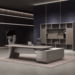 Jennifer · Modern L-Shaped Executive Desk