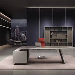 Jennifer · Modern L-Shaped Executive Desk