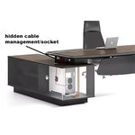 Jennifer · Modern L-Shaped Executive Desk