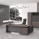 Bristol · Modern L-Shaped Executive Desk