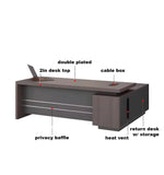 Jonathan · Modern L-Shaped Executive Desk