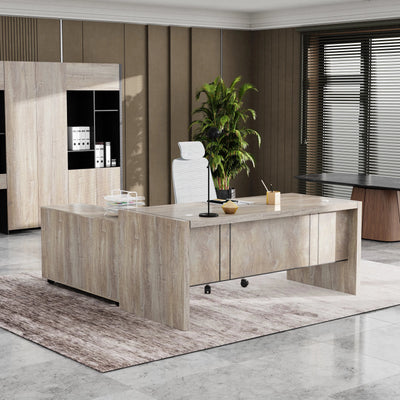 Juliet · Executive Desk w/ Mobile Storage