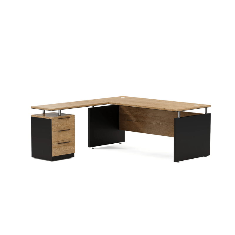 Juniper · Modern L-Shaped Executive Desk