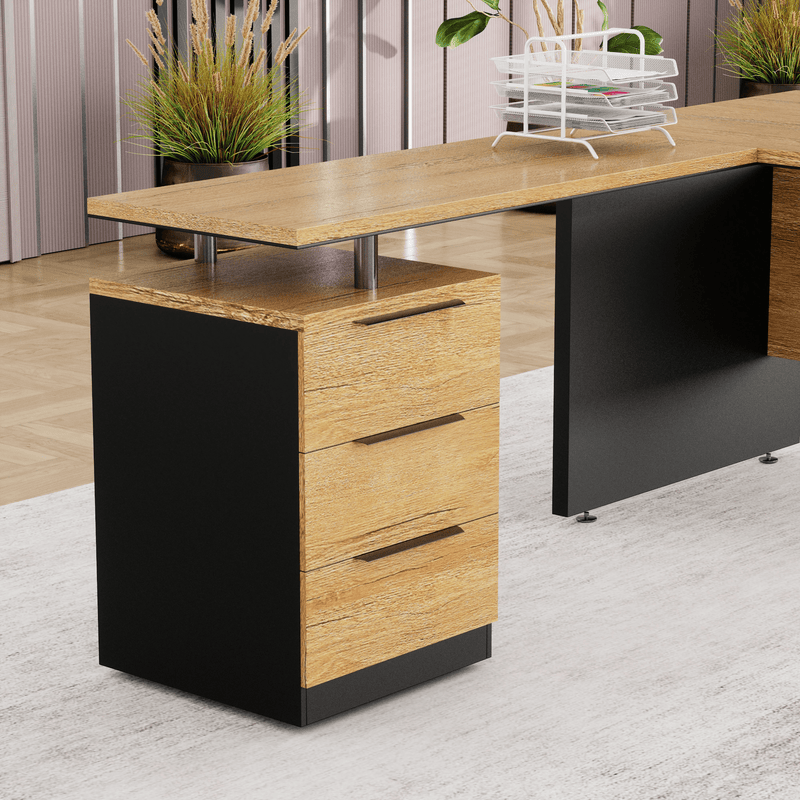 Juniper · Modern L-Shaped Executive Desk
