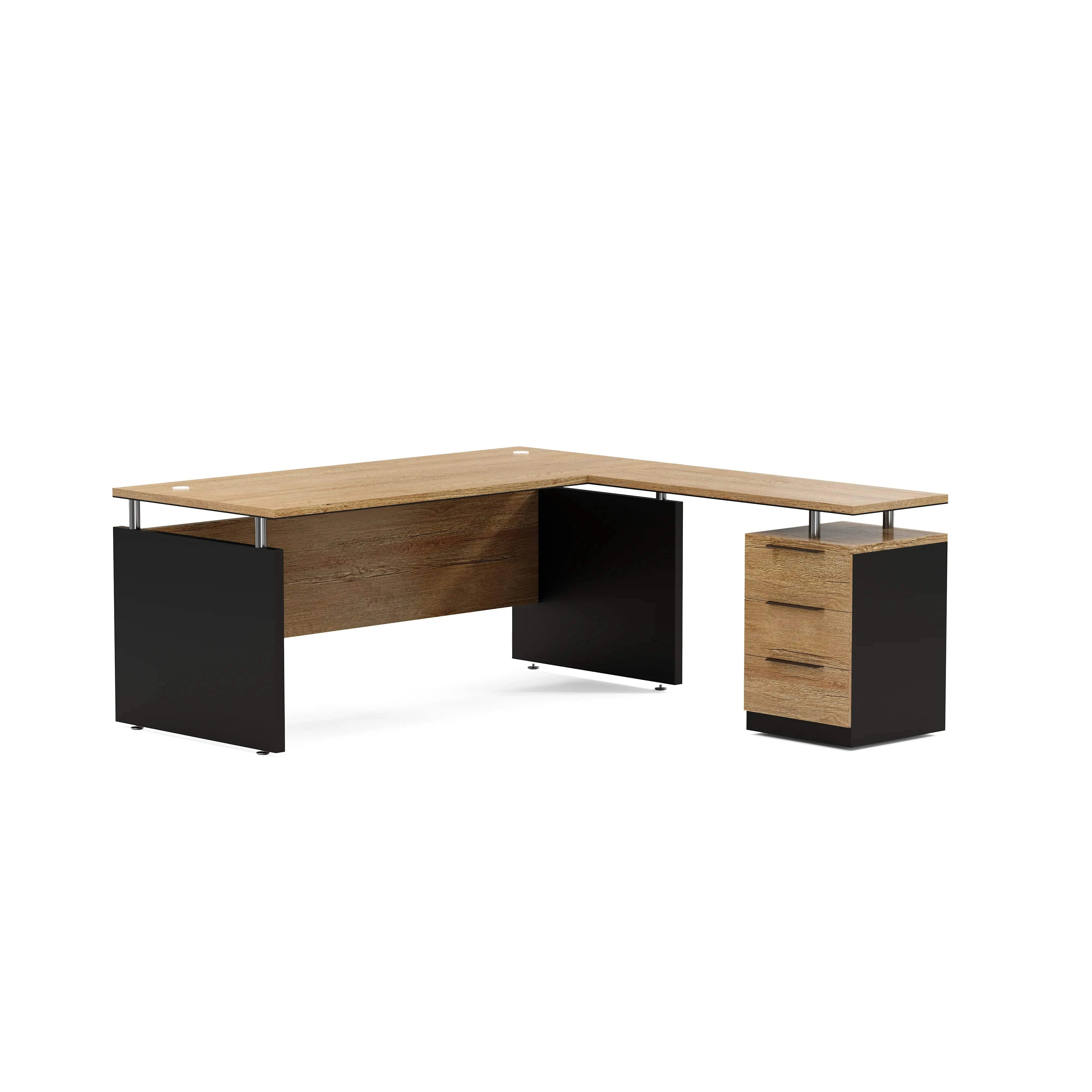 Juniper · Modern L-Shaped Executive Desk