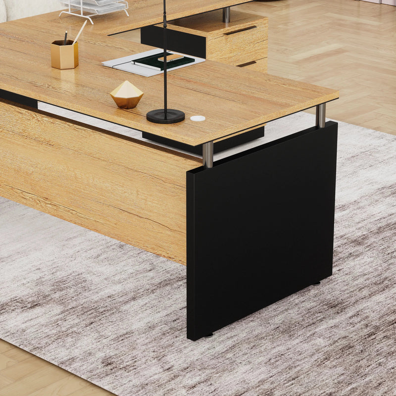 Juniper · Modern L-Shaped Executive Desk