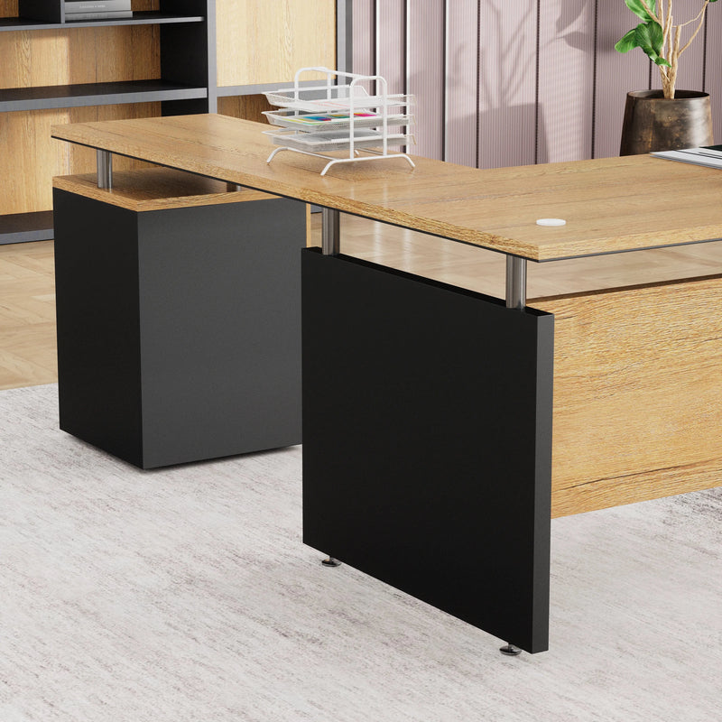 Juniper · Modern L-Shaped Executive Desk