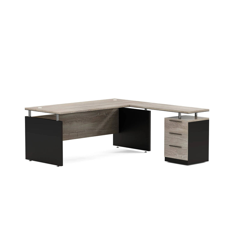 Juniper · Modern L-Shaped Executive Desk