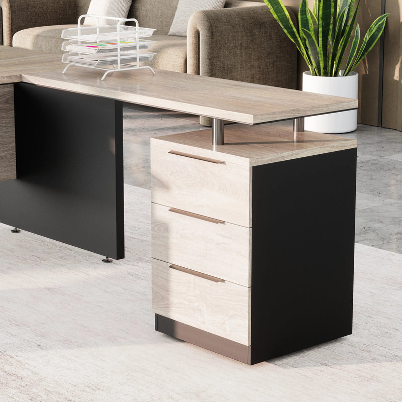 Juniper · Modern L-Shaped Executive Desk