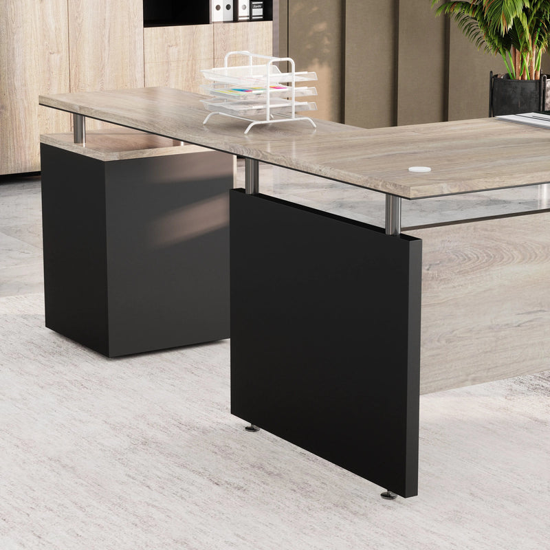 Juniper · Modern L-Shaped Executive Desk